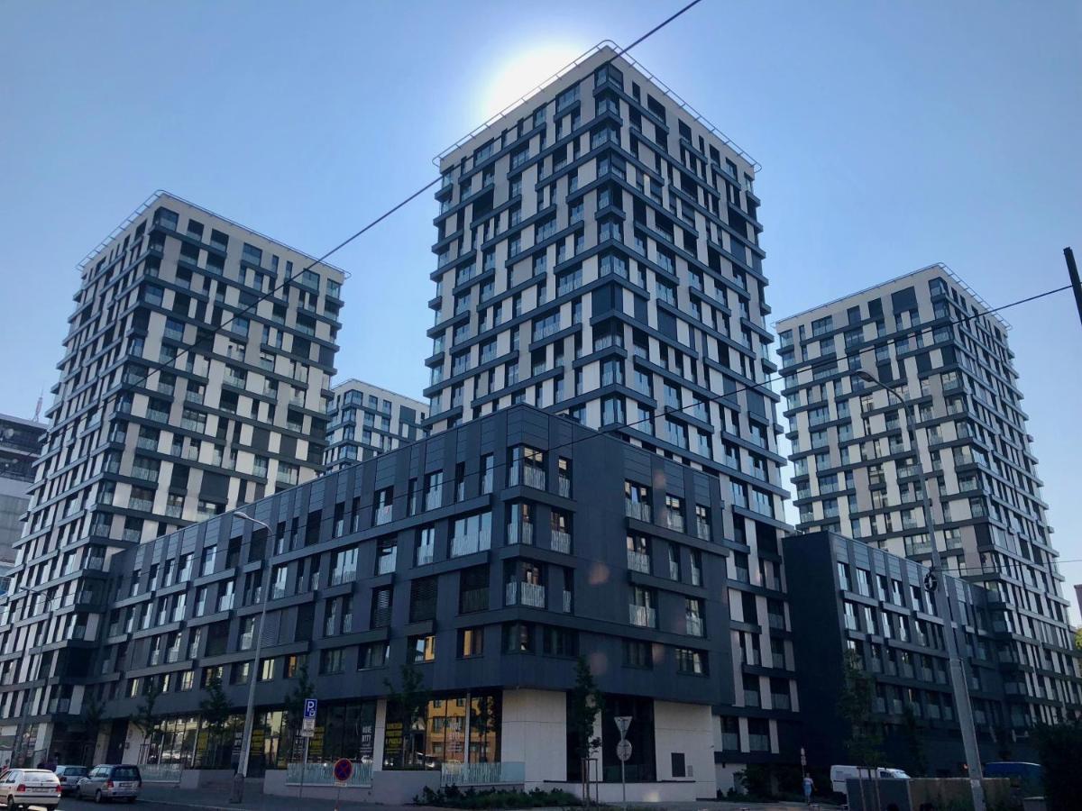 Centrum Park Apartment+ Prága Kültér fotó